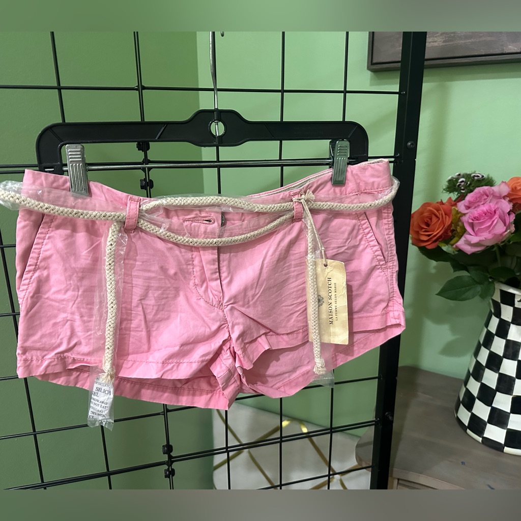 Maison Scotch Pink Short Size 28